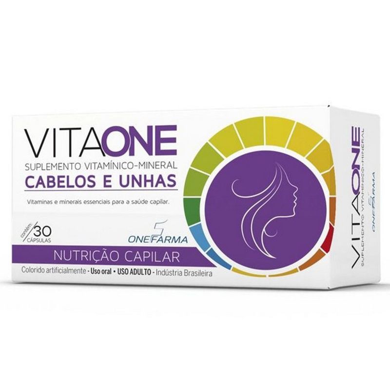 -Vitaone-Cabelos-E-Unhas-30-Comprimidos