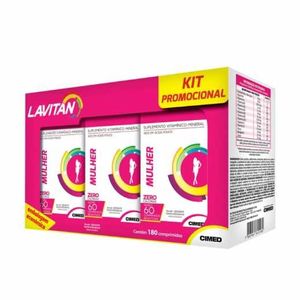 Lavitan Mais A-z Mulher 3 Unidades De 60 Comprimidos