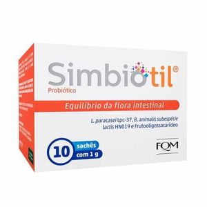 Simbiotil Pó Para Solução Oral 10 Sachês De 1g