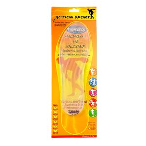 Palmilha De Silicone Ortho Pauher Action Sport N 35/36 1 Par