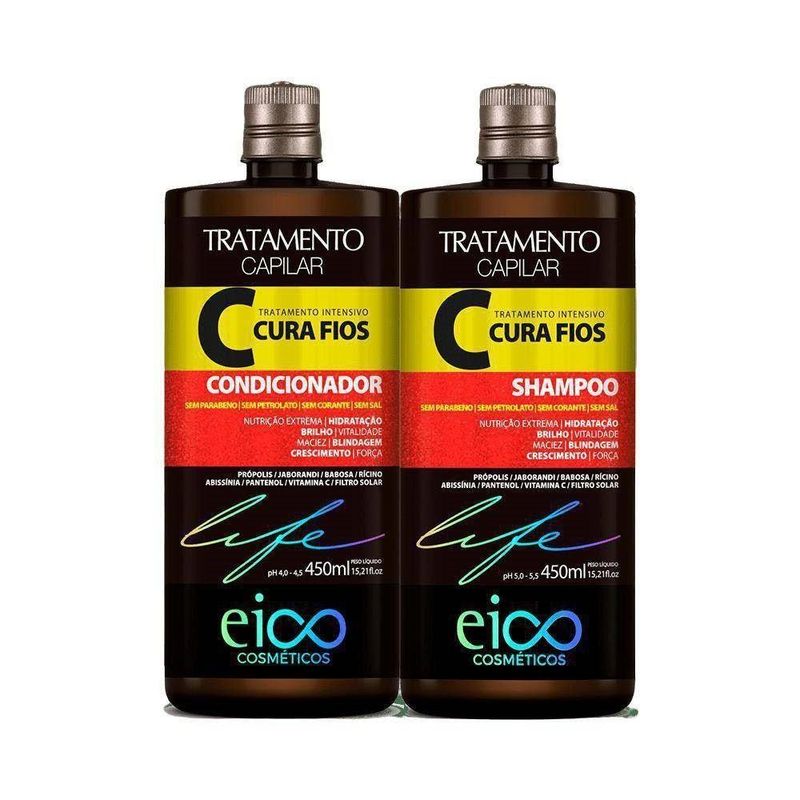 -Kit-Tratamento-Intenso-Eico-Cura-Fios-Shampoo-450ml---Condicionador-450ml
