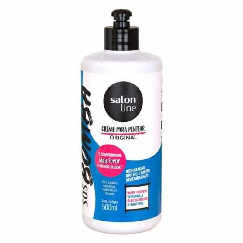 -Salon-Line-S.o.s-Bomba---Creme-Para-Pentear-500ml