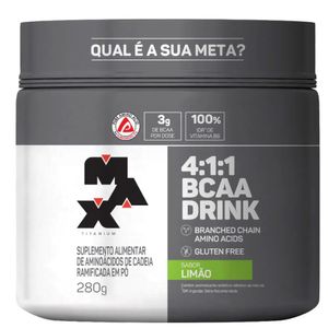 Bcaa Drink Max 4:1:1 Titanium Limão 280g