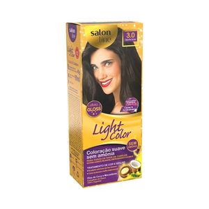 Coloração Salon Line Light Color N 3.0 Castanho Escuro 1 Kit