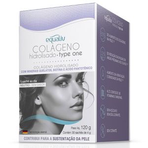 Colágeno Hidrolisado Equaliv Type One Caixa Solução Oral 30 Sachês