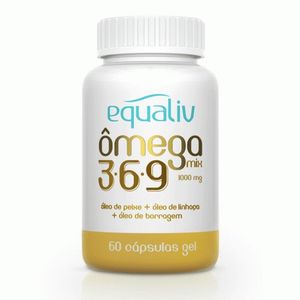 Ômega Mix 3-6-9 Equaliv 60 Cápsulas