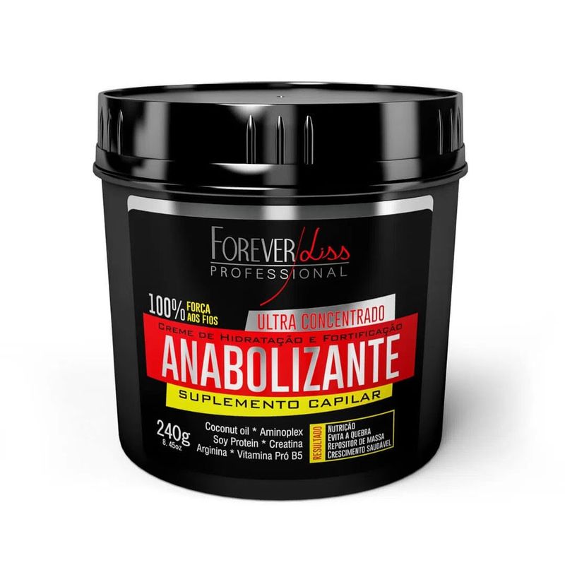 -Creme-De-Hidratacao-Forever-Liss-Anabolizante-Capilar-240g