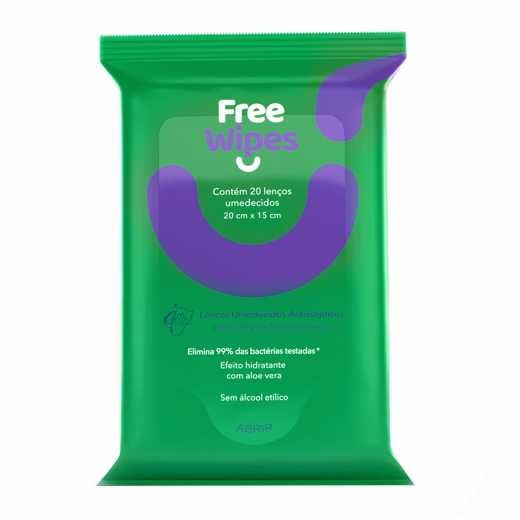 -Lencos-Umedecidos-Free-Wipes-Antisseptico-20-Unidades