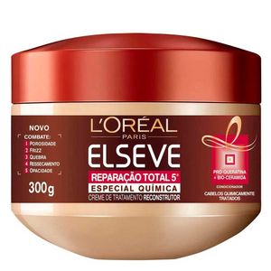 Creme De Tratamento Elseve Reparação Total 5 Especial Química 300g
