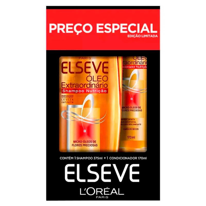 -Kit-Elseve-Oleo-Extraordinario-Shampoo-375ml---Condicionador-170ml