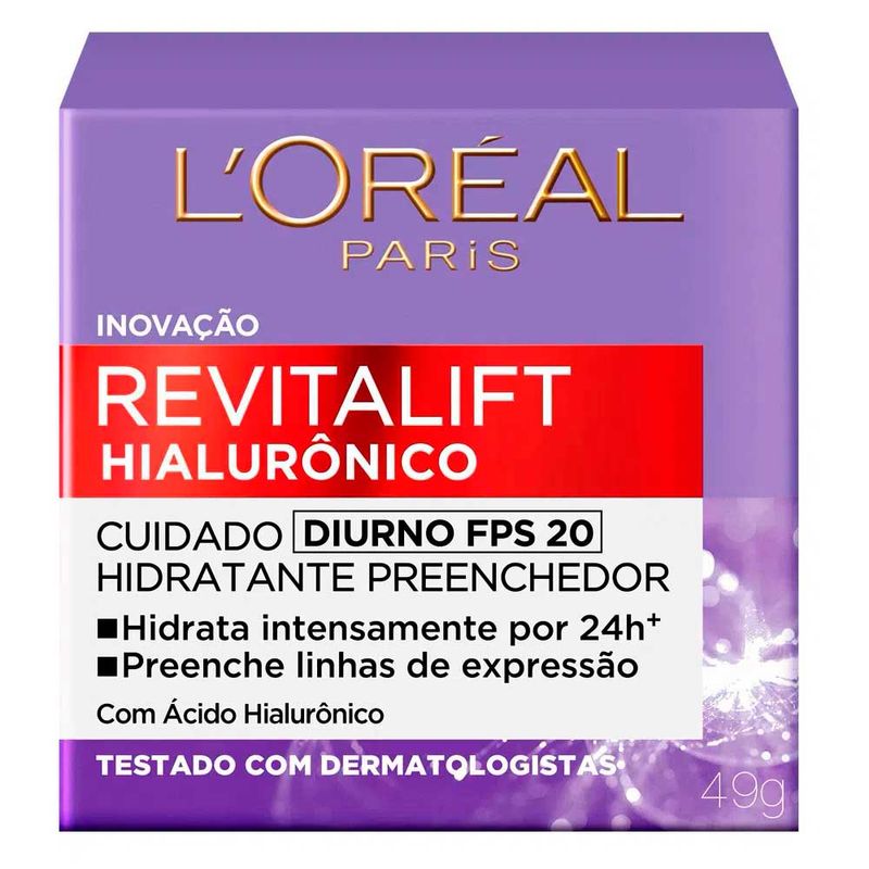 -Creme-Anti-idade-Loreal-Revitalift-Hialuronico-Diurno-Fps20-49g