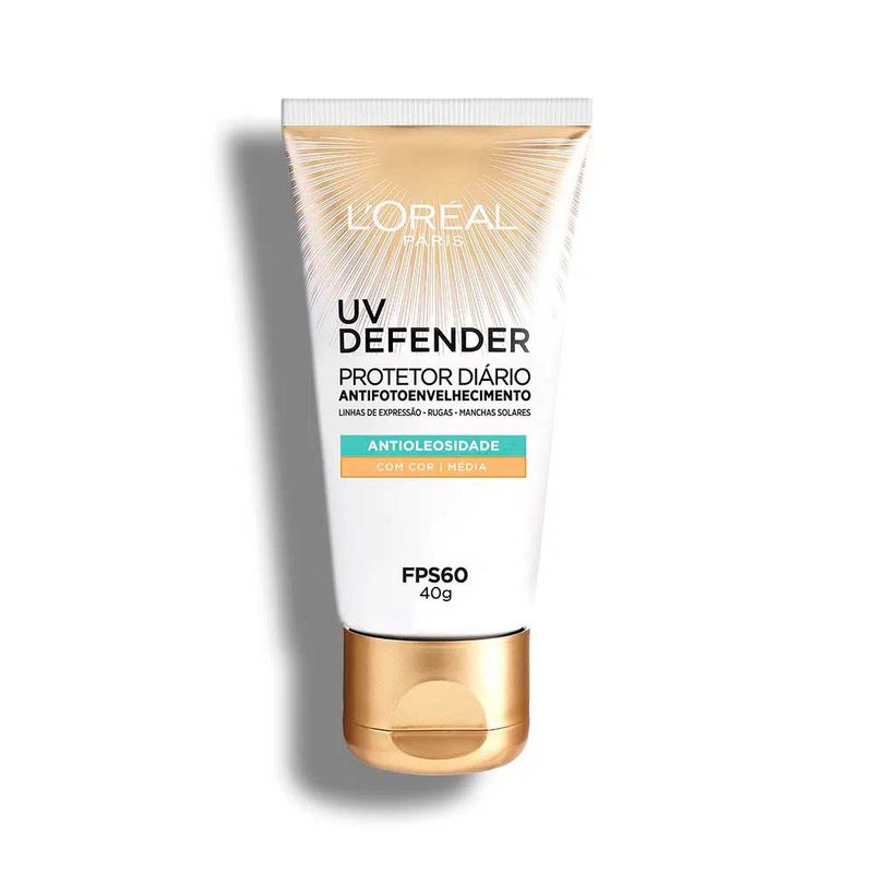 -Protetor-Solar-Facial-Loreal-Uv-Defender-Antioleosidade-Cor-Media-Fps60-40g