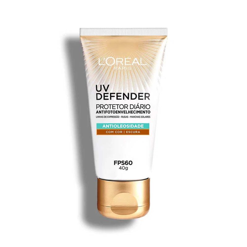 -Protetor-Solar-Facial-Loreal-Uv-Defender-Antioleosidade-Cor-Escura-Fps-60-40g