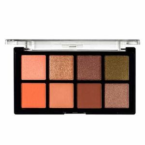 Paleta De Maquiagem Vult Sombras Visage Tons Quentes 8g