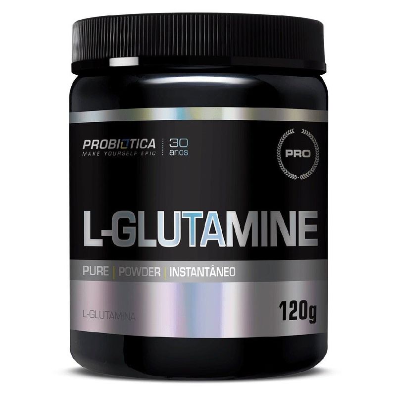 -Glutamina-L-glutamine-Probiotica-Sem-Sabor-120g