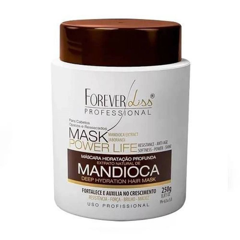-Mascara-De-Hidratacao-Capilar-Forever-Liss-Hidratacao-Profunda-Mandioca-250g