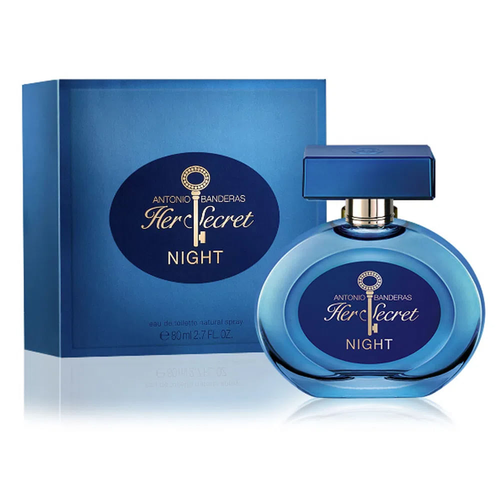 Perfume Feminino Antonio Banderas Her Secret Night 80ml - Promofarma