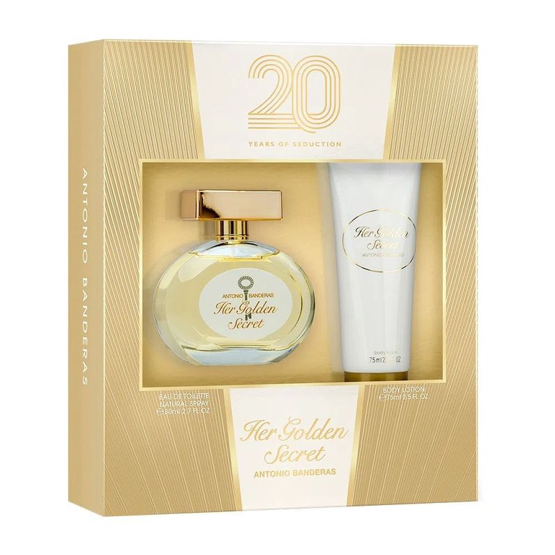 -Kit-Antonio-Banderas-Her-Golden-Secret-Perfume-Feminino-80ml---Locao-Corporal-75ml