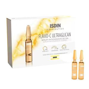 Sérum Facial Isdin Flavo-c Ultraglican Diurno 10 Ampolas De 2ml