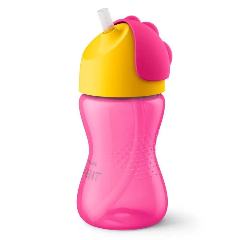 -Copo-Com-Canudo-Philips-Avent-Rosa-300ml-12--Meses-1-Unidade