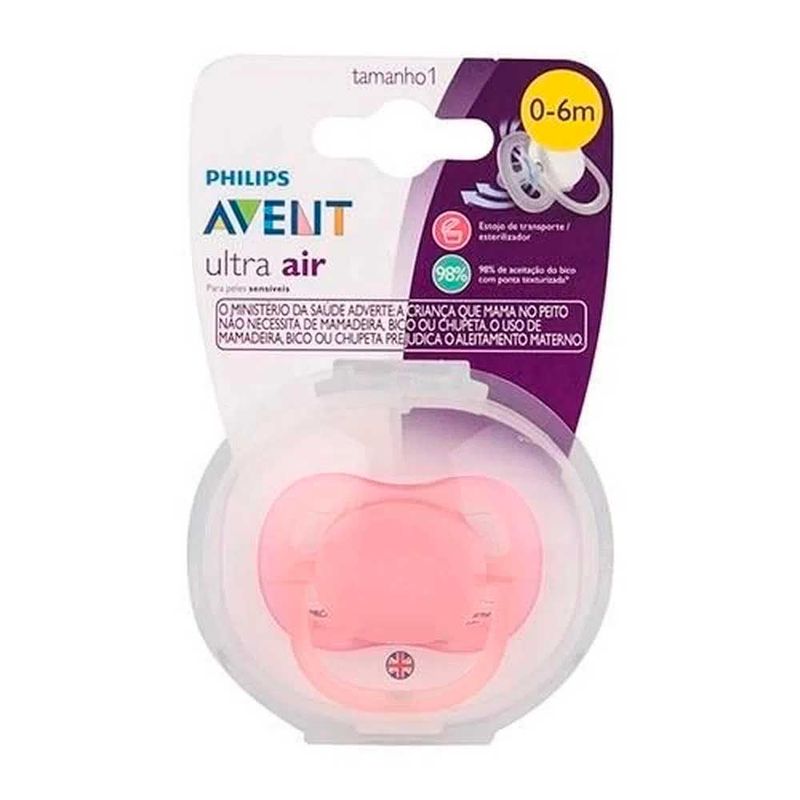 -Chupeta-Avent-Ultra-Air-Rosa-0-A-6-Meses-1-Unidade