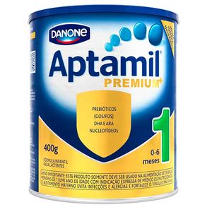 Formula Infantil Para Lactantes Danone Aptamil Premium 1 400g