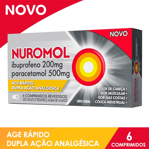 Nuromol Analgésico 200mg/500mg 6 Comprimidos