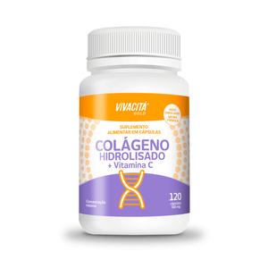 Vivacitá Gold Colágeno Hidrolisado 120 Cápsulas