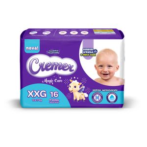 Cremer Fralda Jumbo Xxg 16 Unidades
