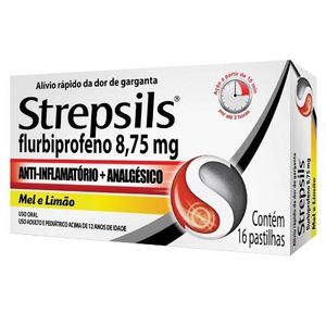 Strepsils 8,75mg 16 Pastilhas