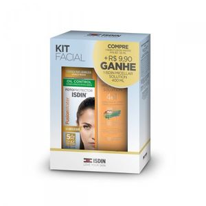 Kit Isdin Fusion Water Fps60 50ml + Agua Micelar 400ml