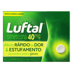 Luftal 40mg 20 Comprimidos