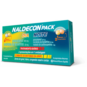 Naldecon Dia E Noite 24 Comprimidos