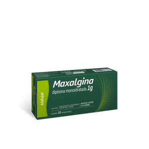 Maxalgina 1g 10 Comprimidos