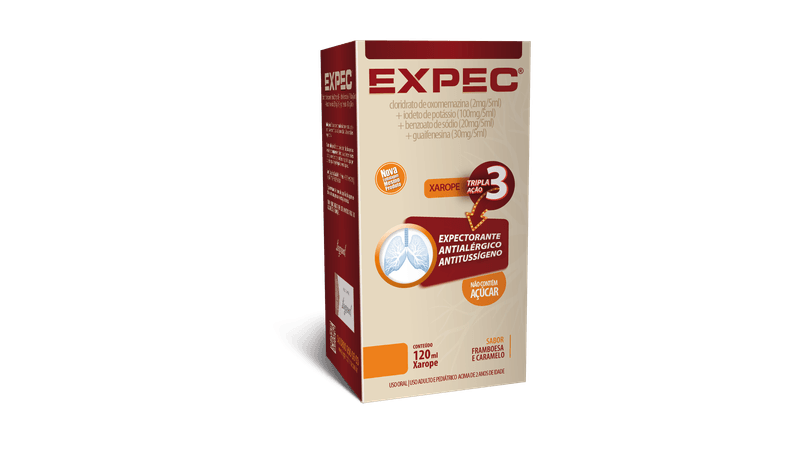 Expec Xarope 120ml com menor preço