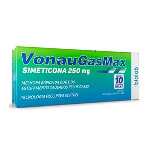 Vonau Gasmax 250mg 10 Capsulas