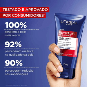 Gel De Limpeza Revitalift Pro Retinol Suavizante 150g