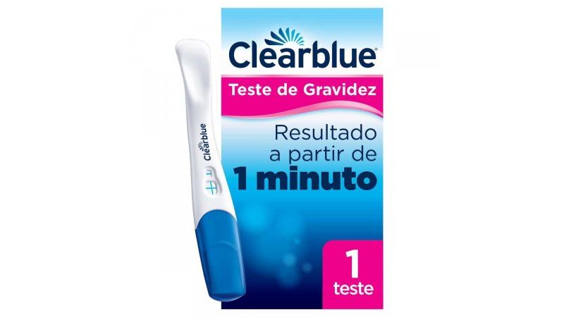 Teste de Gravidez Clearblue Digital com 1 Unidade