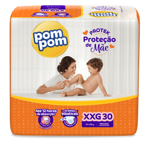 Fralda Pom Pom Derma Protek Xxg 30 Unidades