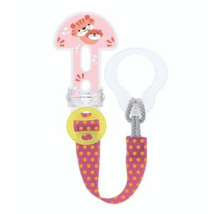Prendedor De Chupeta Mam Clip It! Rosa 1 Unidade