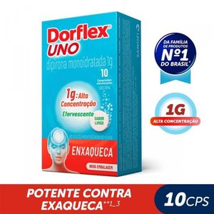 Dorflex Uno 10 Comprimidos Efervescentes