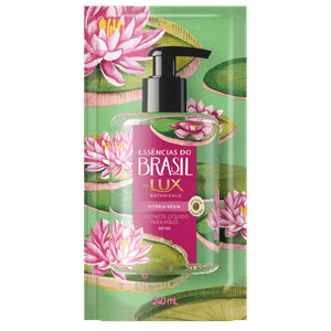 Sabonete Líquido Lux Botanicals Essências Do Brasil Vitória Régia Refil 240ml