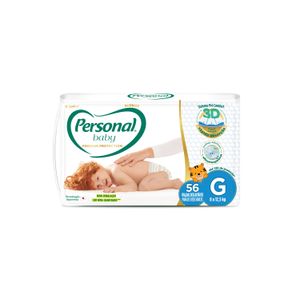 Fralda Infantil Personal Baby Premium Protection G C/56