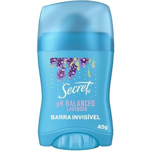 Desodorante Stick Barra Feminino Secret Lavender 45g