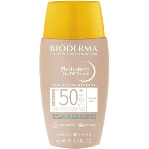 Protetor Facial Bioderma 40ml Photoderm Nude Fps50+ Clar0
