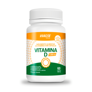 Vivacitá Gold Vitamina D 1000ui 60 Cápsulas