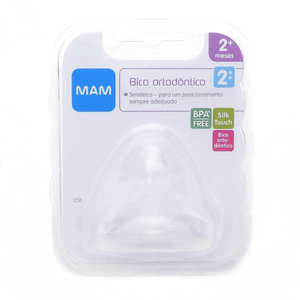 Bico Mamadeira Mam Fluxo Super Rapido 2+meses 1 Unidade
