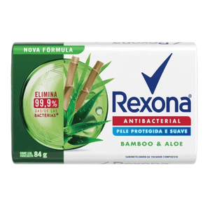 Sabonete Em Barra Rexona Antibacteriano Bamboo Fresh 84g
