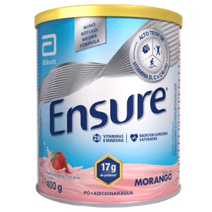 Suplemento Adulto Ensure Pó Morango 400g