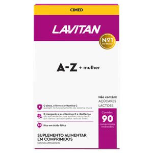 Lavitan A-z Mulher 90 Comprimidos